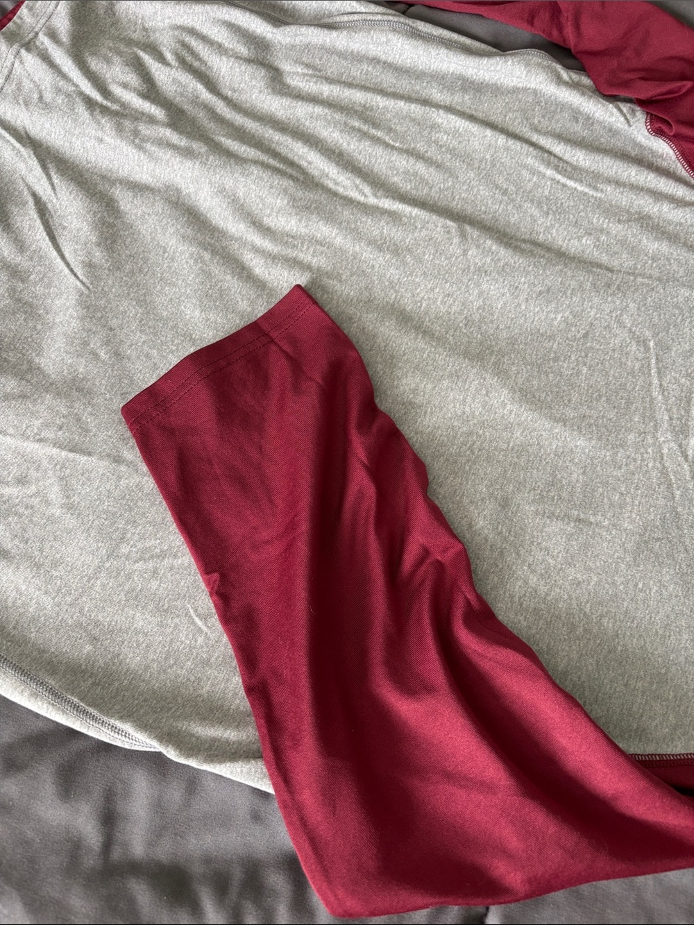New Balance Men’s Raglan Baseball Shirt - 3/4 sleeve L - Picture 3 of 3